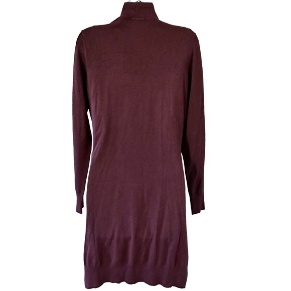 Now & Foreve Purple Long Cardigan Sweater Size M/L - Picture 4 of 7